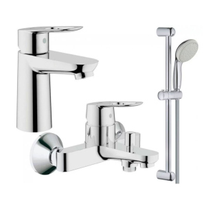 Набір змішувачів GROHE BauLoop 123214S (23337000 + 32815000 + 27598001) ТОП в Чернівцях