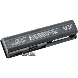 Аккумулятор PowerPlant для HP Pavilion DV4 Black (10.8V/5200mAh/6Cells) (NB00000025) в Черновцах