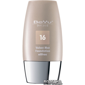 Тональний крем з матуючим ефектом BeYu Velvet Mat Foundation 30 мл 16 Porcelain Creme (4033651385161) ТОП в Чернівцях