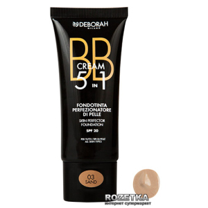 Тональний крем Deborah BB Cream SPF20 зволожуючий 03 Sand (8009518135725) в Чернівцях