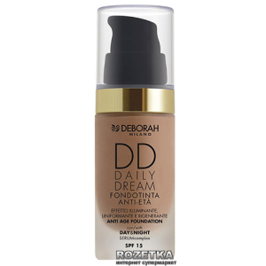 Тональна основа для обличчя Deborah DD Cream 04 Apricot (8009518214949) краща модель в Чернівцях