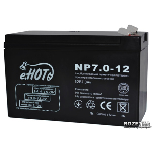 Аккумуляторна батарея Enot NP7.0-12 12V 7Ah (EnotNP7.0-12)