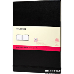 Записная книга Moleskine Folio 21 х 30 см 60 страниц без линовки Черная (9788862931946) в Черновцах