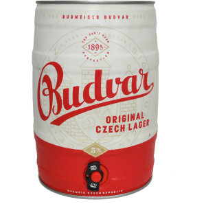 Пиво Budweiser Budvar светлое фильтрованное 5% 5 л  (8594403310184) лучшая модель в Черновцах