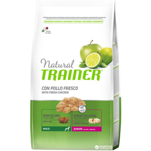 Сухий корм Trainer Natural Super Premium Junior Maxi для юніорів великих та гігантських порід від 9 місяців до 2 років 3 кг (8015699006945) ТОП в Чернівцях