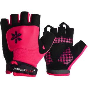 Велоперчатки женские PowerPlay 5284C XS Pink (5284C_XS_Pink) в Черновцах