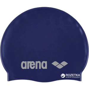 Шапочка для плавання Arena Classic Silicone 91662-71 Dark Blue (3468333887427) в Чернівцях