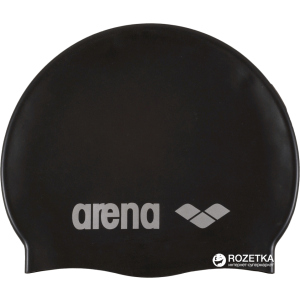 Шапочка для плавання Arena Classic Silicone 91662-55 Black (3468333887410) ТОП в Чернівцях