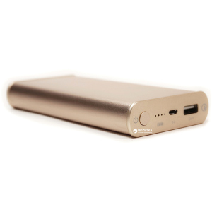 УМБ PowerPlant QC 2.0 10200 mAh Gold лучшая модель в Черновцах