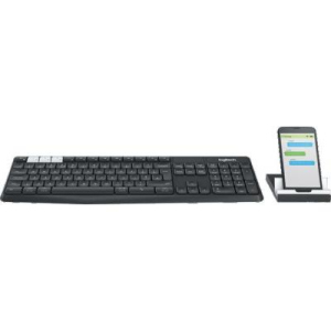 Клавіатура Logitech K375 Multi-Device Graphite RU (920-008184) надійний