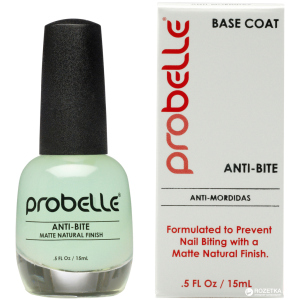 Лак против обгрызания ногтей Probelle Anti Bite Base Coat 15 мл (857188005415) ТОП в Черновцах