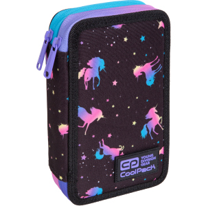 Пенал Coolpack Jumper 2 35 предметов 2 отделения Dark Unicorn (C66234) в Черновцах