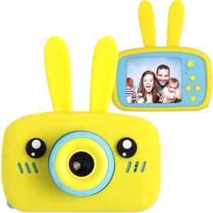 Цифровий дитячий фотоапарат XoKo KVR-010 Rabbit Жовтий (KVR-010-YL) (9869201149861) рейтинг