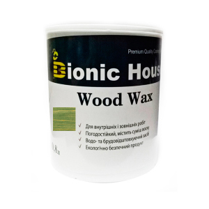 Краска для дерева WOOD WAX Bionic-House 0,8л Изумруд А114