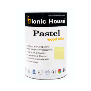 Краска для дерева PASTEL Wood Color Bionic-House 0,8л Фисташковый Р211 лучшая модель в Черновцах