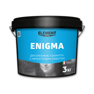 Декоративное покрытие ENIGMA ELEMENT DECOR 3 кг ТОП в Черновцах