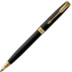 Ручка шариковая Parker Sonnet 17 Matte Black Lacquer GT BP Синяя Черный корпус (84 832) рейтинг