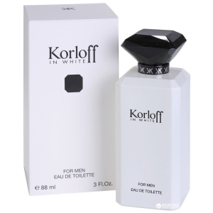 Туалетна вода для чоловіків Korloff In White 88 мл (3392865441249) краща модель в Чернівцях