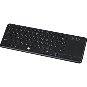 Клавіатура 2E Touch Keyboard KT100 WL Black (2E-KT100WB) в Чернівцях