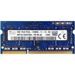 купить Модуль памяти для ноутбука SoDIMM DDR3L 4GB 1600 MHz Hynix (HMT451S6AFR8A-PB)