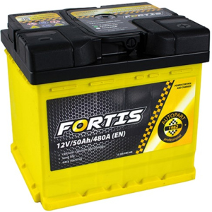 Автомобільний акумулятор 50 Ah/12V FORTIS (0) Euro (FRT50-00) краща модель в Чернівцях