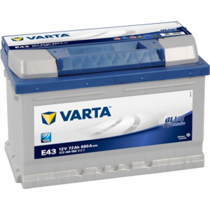 Автомобильный аккумулятор Varta Blue Dynamic 72А Ев (-/+) E43 (680EN) (572409068) лучшая модель в Черновцах