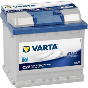 Автомобільний акумулятор Varta Blue Dynamic 52А Єв (-/+) C22 (470EN) (552400047) в Чернівцях