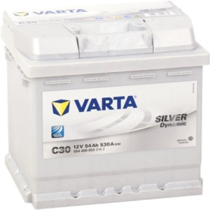 Автомобильный аккумулятор Varta Silver Dynamic 54А Ев (-/+) C30 (530EN) (554400053) ТОП в Черновцах