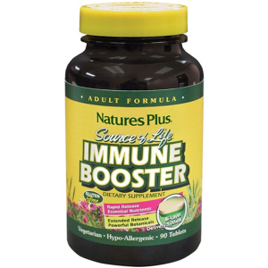 Натуральная добавка Natures Plus Source of Life Immune Booster 90 таблеток (97467030886) в Черновцах