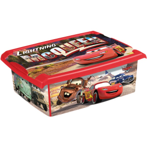 Ящик для зберігання Keeeper Cars 29 x 14 x 39 см 10 л Червоний (2730kee-червоний) краща модель в Чернівцях