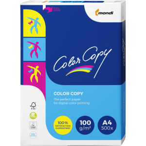 Папір офісний Color Copy A4 100 г/м2 500 аркушів Білий (A4.100.CC) рейтинг