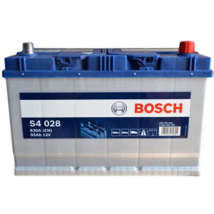 Автомобільний акумулятор Bosch 95Аh (-/+) ASIA Євро S4028 (830EN) (0 092 S40 280) в Чернівцях