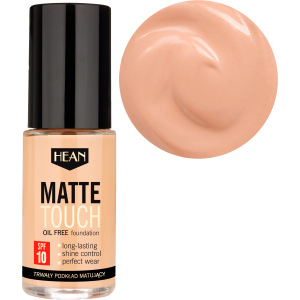 Основна основа Hean Matte Touch foundation 003 теплий бежевий 30 мл (5907474472317) краща модель в Чернівцях