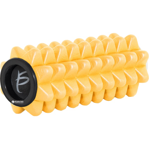 Міні-ролик масажний профільований ProSource MiNi Spike Massage Roller 15x7.5 см Жовтий (PS-2174-mini-roller-yellow) краща модель в Чернівцях