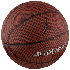М'яч баскетбольний Nike Jordan Legacy 8P Size 7 Dark Amber/Black/Metallic Silver/Black (J.KI.02.858.07) ТОП в Чернівцях