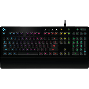 Клавіатура Logitech G213 Prodigy RGB Gaming Rus (920-008092) Black ТОП в Чернівцях