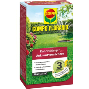 Удобрение Compo для газонов против сорняков 3 кг (3310/4008398143107) в Черновцах