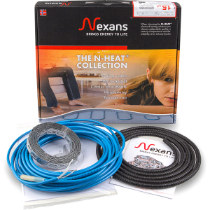 Тепла підлога Nexans TXLP/2R двожильний кабель 1500 Вт 8.8 - 11.0 м2 (20030017) краща модель в Чернівцях