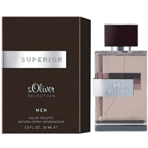 Туалетная вода для мужчин s.Oliver Superior Men 30 мл (4011700858002) в Черновцах