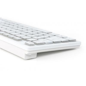 Клавіатура Vinga KB410 White краща модель в Чернівцях