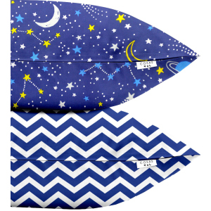 Набір наволочок Cosas Set Pillow Galaxy Zig D Blue 40х60 2 шт (4822052043738)