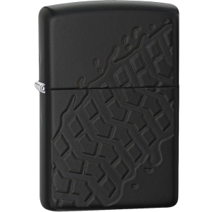 Запальничка Zippo 24754 Tire Tread Чорна (Zippo 28966) ТОП в Чернівцях