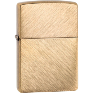 Зажигалка Zippo 29830 Herringbone Sweep Brass Золотистая (Zippo 29830) ТОП в Черновцах