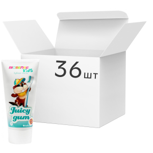 Упаковка зубної пасти Bioton cosmetics Juicy Gum 50 мл х 36 шт (4820026152783) ТОП в Чернівцях