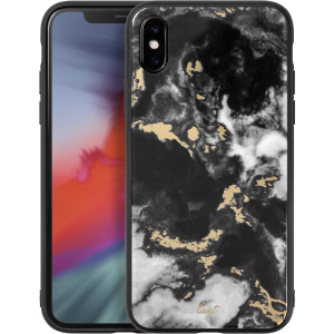 Панель Laut Mineral Glass для Apple iPhone Xs Max Black (LAUT_IP18-L_MG_MB) ТОП в Чернівцях