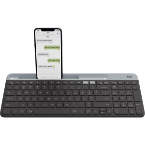 Клавіатура Logitech K580 Slim Multi-Device Wireless Graphite (920-009275) надійний