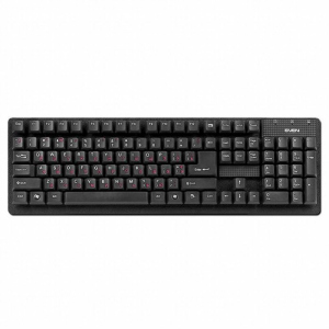 хорошая модель Клавиатура SVEN 301 Standard, USB, black