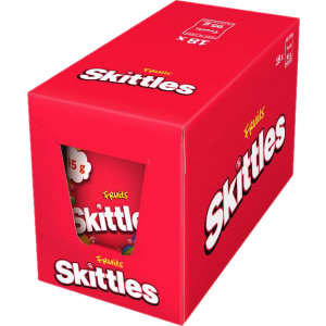 Упаковка драже Skittles Фрукти 95 г x 18 шт (4009900517294) краща модель в Чернівцях