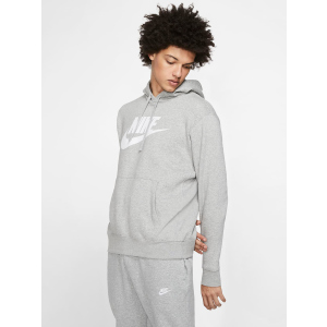 хороша модель Худі Nike M Світло-сіре (193147718973) Nsw Club Hoodie Po Bb Gx