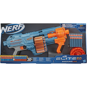 Бластер Hasbro Nerf Elite 2.0 Шоквейв (E9527) краща модель в Чернівцях